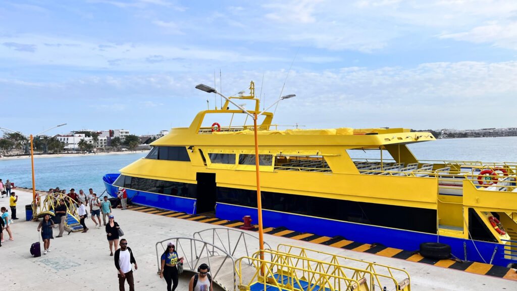 Ferry Playa del Carmen à Cozumel