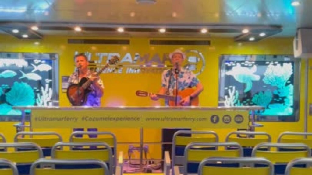 Show dans le Ferry Ultramar