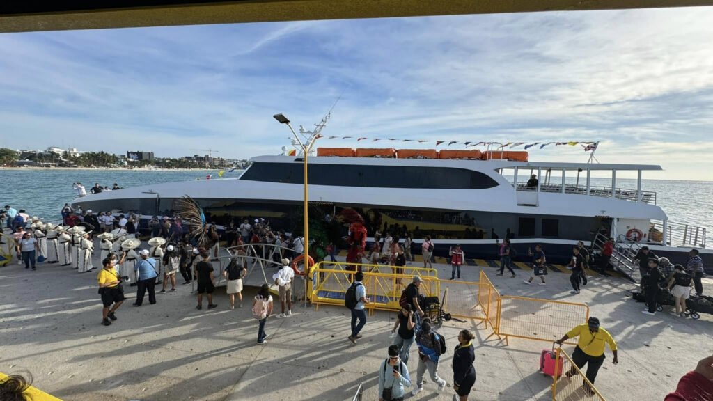 Ferry Xcaret pour se rendre de Playa del Carmen à Cozumel