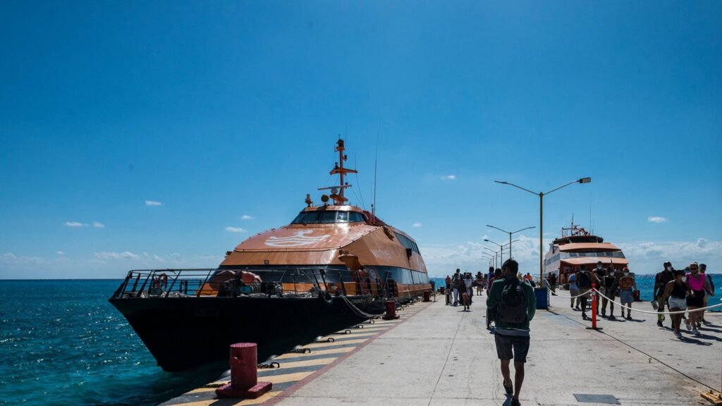 Ferry pour se rendre à Cozumel