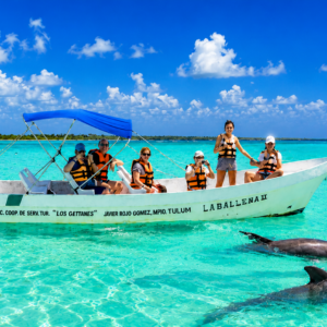 Excursion Sian Ka'an Deluxe avec Guide Francophone – Tulum ,Playa Del Carmen & Riviera Maya